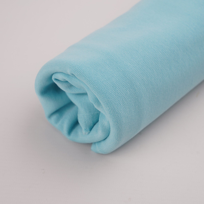 Bio-Bndchen babyblau von Stoffonkel