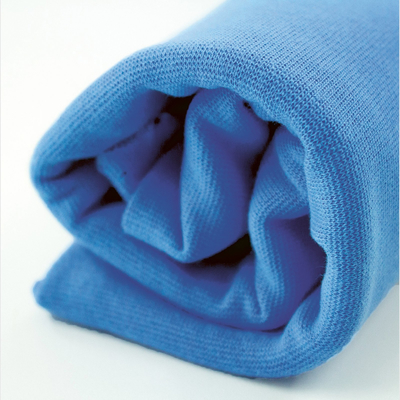 Bio-Bündchen ultramarine von Stoffonkel