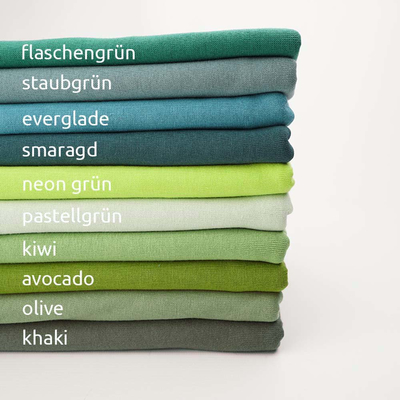 Bio-Bndchen neon grn von Stoffonkel