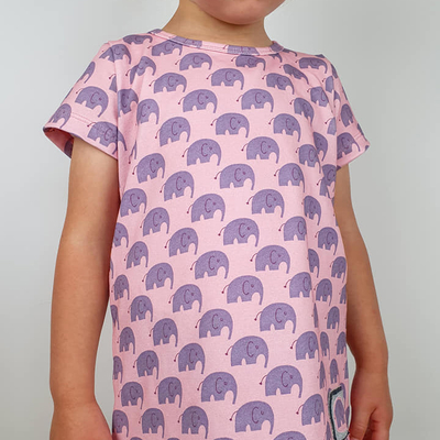 Susalabims Elefant Mini, rosa, Jersey, SUSAlabim