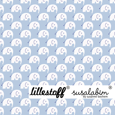 Susalabims Elefant Mini, weiß, Webware, SUSAlabim