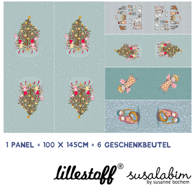 Panel Susalabims Weihnachtsgeschenkbeutel, Webware,...
