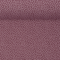Dotty, Baumwolle Webware mit Punkten, flieder/altrosa von...