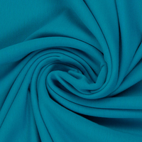 Baumwolljersey Vanessa uni, aqua von Swafing