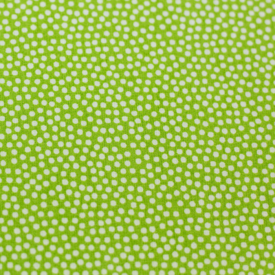 Dotty, Baumwolle Webware mit Punkten, kiwi von Swafing