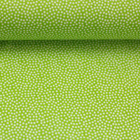 Dotty, Baumwolle Webware mit Punkten, kiwi von Swafing