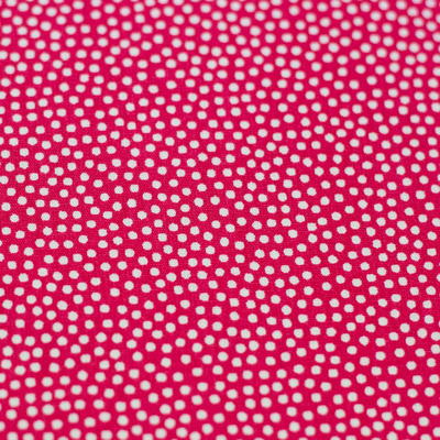 Dotty, Baumwolle Webware mit Punkten, pink von Swafing