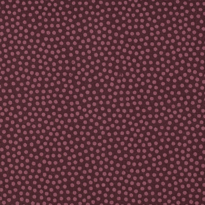 Dotty, Baumwolle Webware mit Punkten, altrosa/bordeaux von Swafing