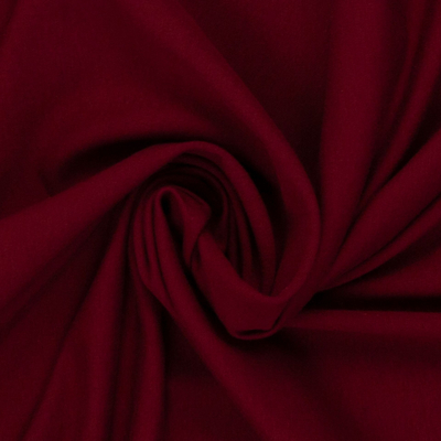 Baumwolljersey Vanessa uni, burgundy von Swafing