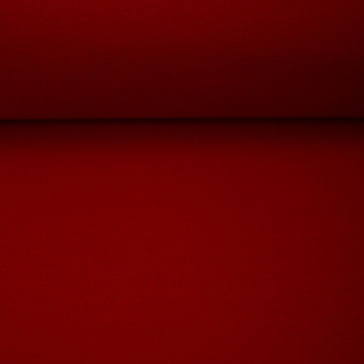 Baumwolljersey Vanessa uni, rot dunkel von Swafing