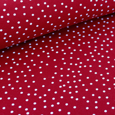 Biojersey Dotties kirsche von Stoffonkel