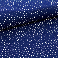 Biojersey Dotties marine von Stoffonkel