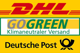 Klimaneutraler Versand mit DHL/Deutsche Post